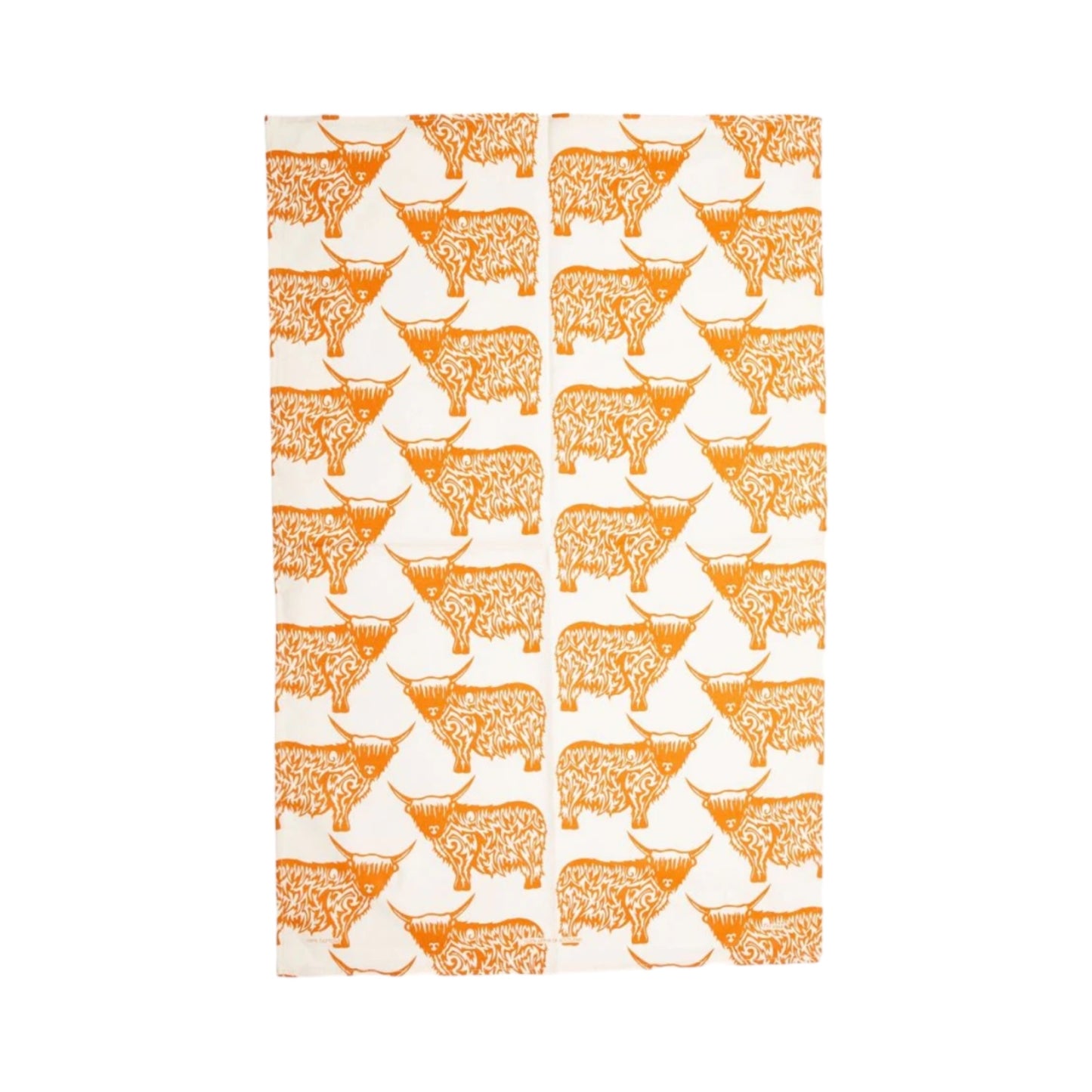 Highland Cow Tea Towel