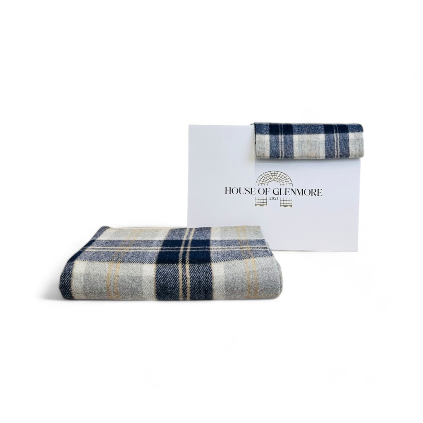 Blanket & Scarf Gift Box - Silver Bannockbane