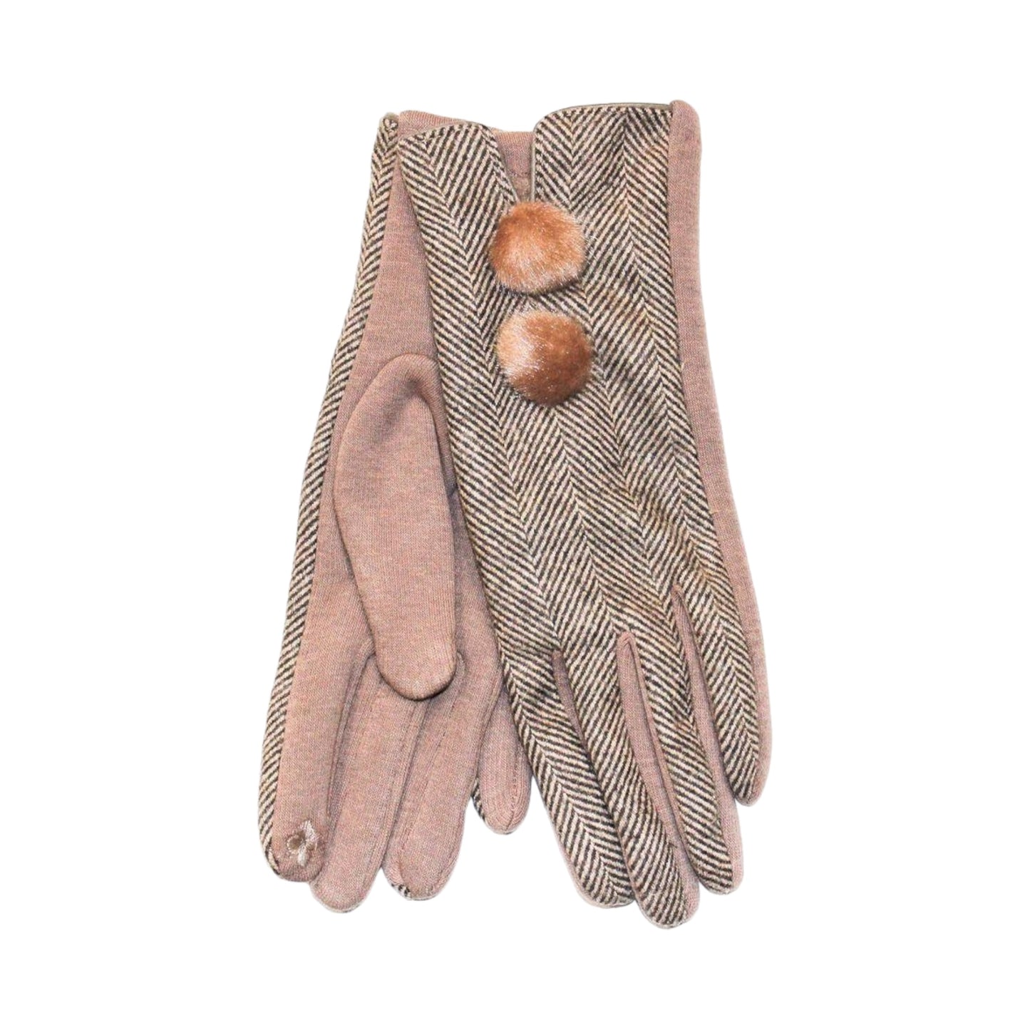 Ladies Herringbone Gloves