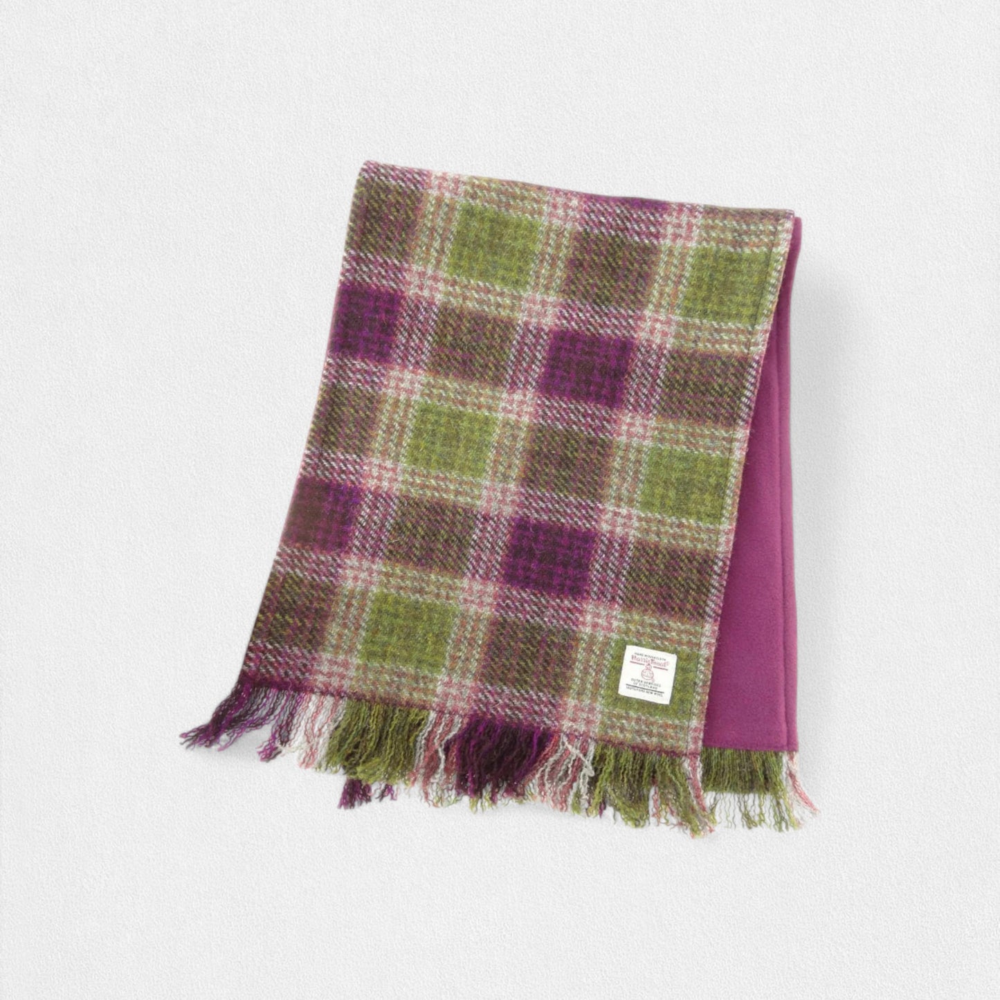 Harris Tweed Scarf - Heather