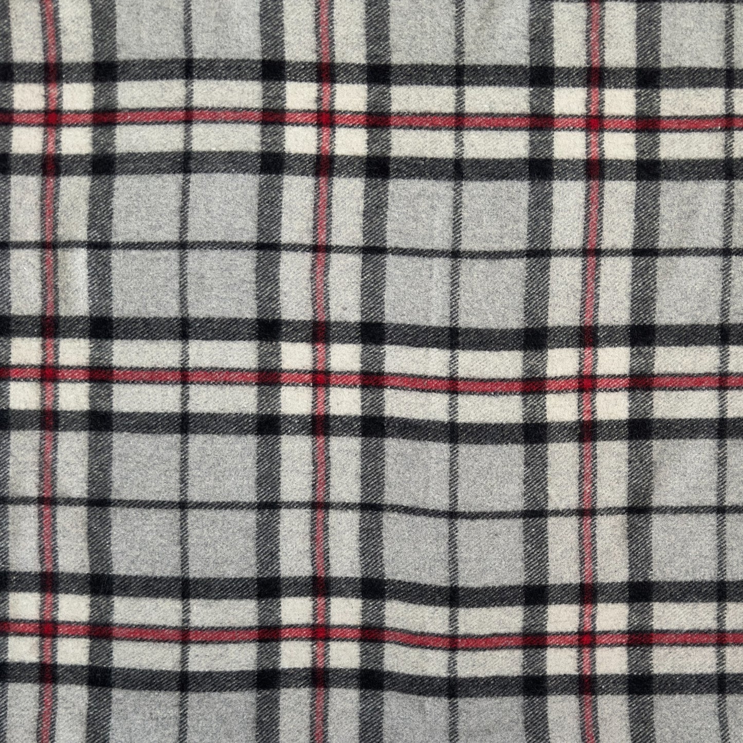 Thomson Grey - 100% Recycled Wool Tartan Blanket