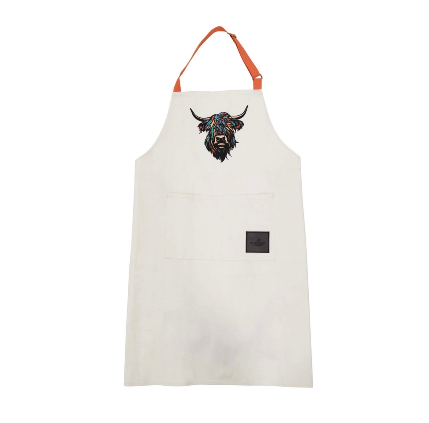 Heilan Coo 100% Cotton Apron - Multi Coloured