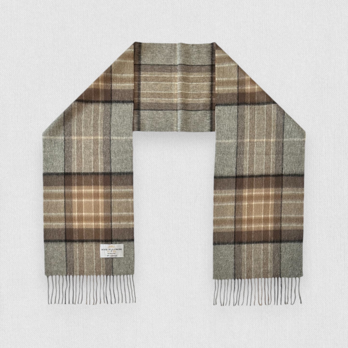 MacKellar - 100% Lambswool Tartan Scarf