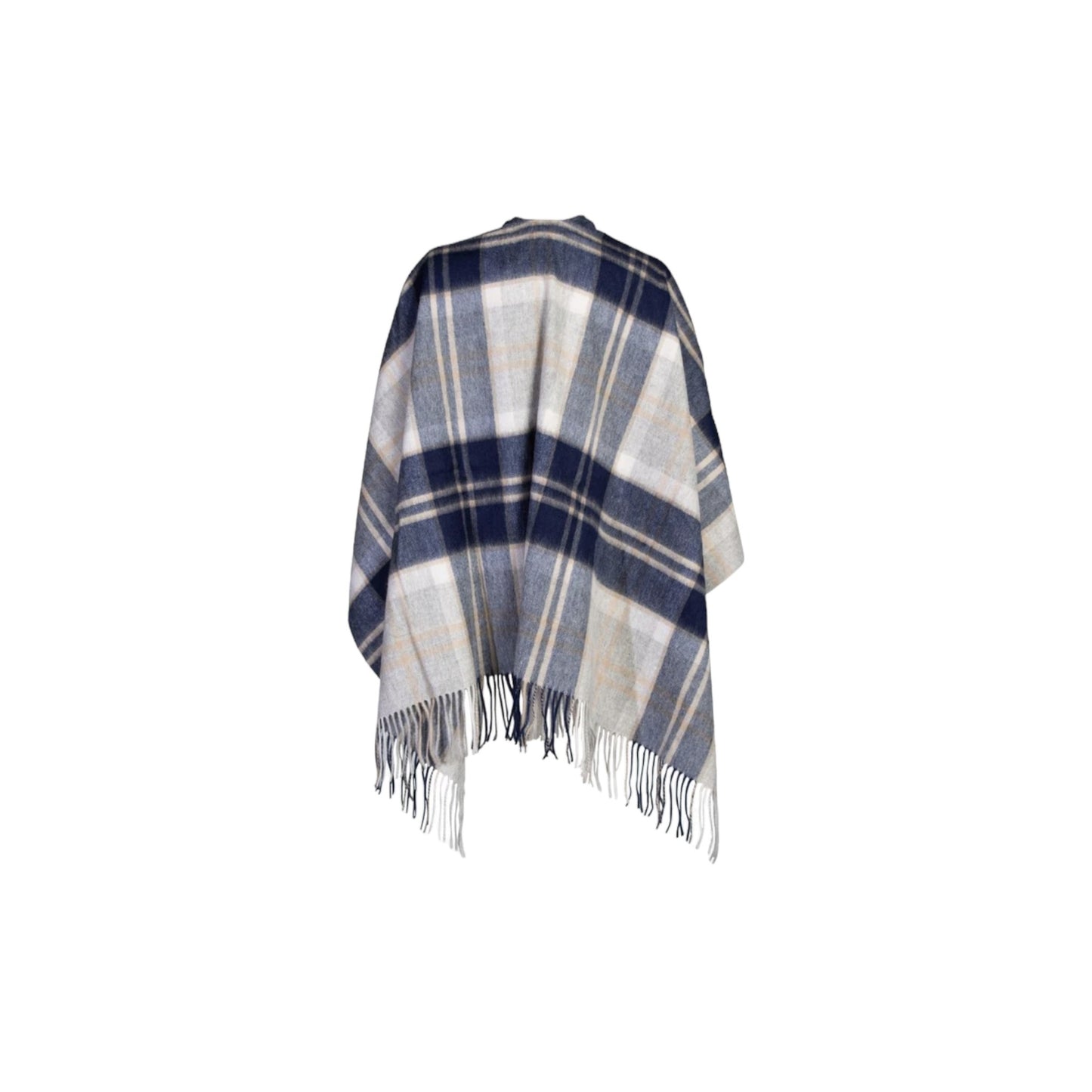 100% Lambswool Tartan Cape